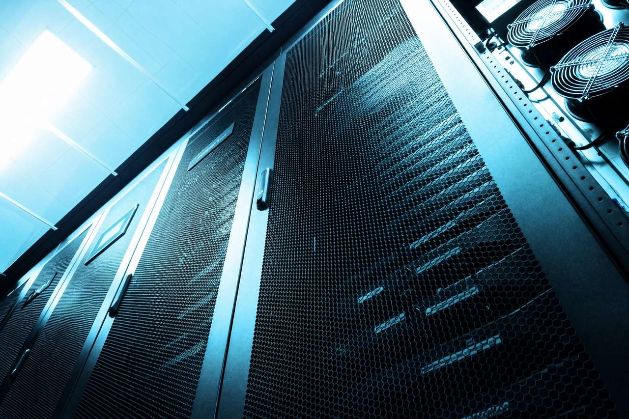 Commercial server rack and network infrastructure, Toronto